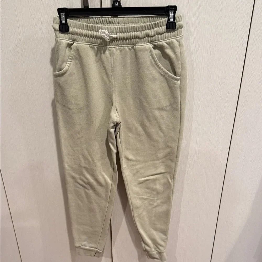 Cat & Jack Light Beige Kids Joggers
